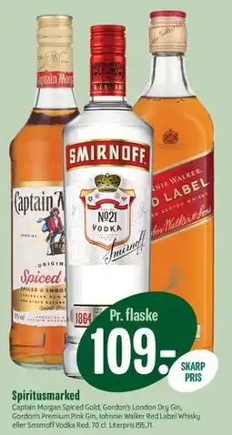 Min Købmand Spiritusmarked (udvalgte spiritus) tilbud