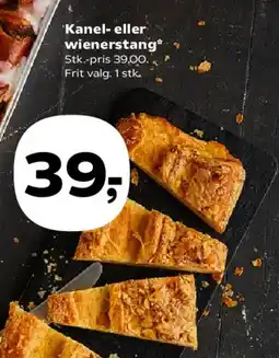 Kvickly Kanel- eller wienerstang tilbud