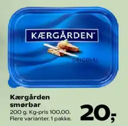 Kvickly Kærgården smørbar tilbud
