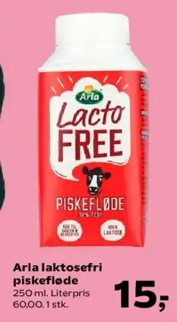 Kvickly Arla laktosefri piskefløde tilbud