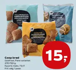 Kvickly Coop brød tilbud