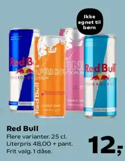 Kvickly Red Bull tilbud