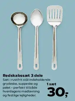 Kvickly Redskabssæt 3 dele tilbud