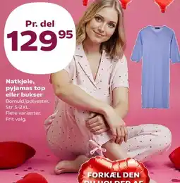 Kvickly Natkjole, pyjamas top eller bukser tilbud