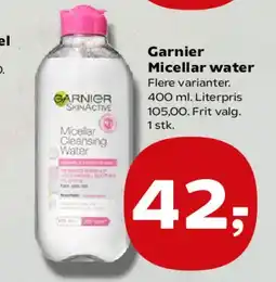 Kvickly Garnier Micellar water tilbud