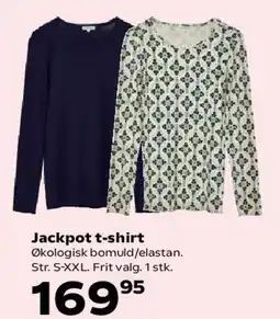 Kvickly Jackpot t-shirt tilbud