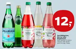 Kvickly San Pellegrino, Perrier eller Änglamark tilbud