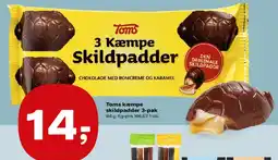 Kvickly Toms 3 Kæmpe Skildpadder tilbud