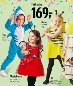 Føtex Frit valg børnekostume tilbud
