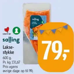 Føtex Laksestykke tilbud