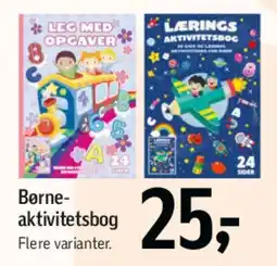 Føtex Børne-aktivitetsbog tilbud