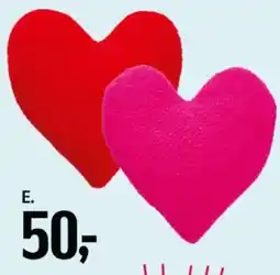 Føtex Hjertepuder / Valentines puder tilbud