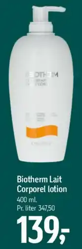 Føtex Biotherm deodorant eller Lait Corporel tilbud