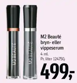 Føtex M2 Beauté bryn- eller vippe serum tilbud