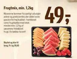 Føtex Frugtmix, min. 1,2 kg tilbud