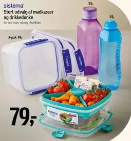 Føtex Sistema madkasser og drikkedunke tilbud