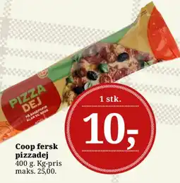 Dagli'Brugsen Coop fersk pizzadej tilbud