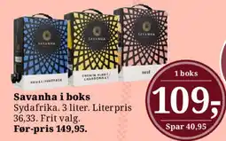 Dagli'Brugsen Savanna i boks tilbud