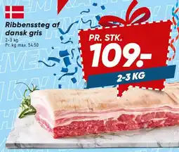 Bilka Ribbensteg af dansk gris tilbud