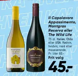 Bilka Il Capolavoro / Appassimento / The Wild Life (vin) tilbud