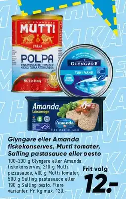 Bilka Konserves og tomater tilbud