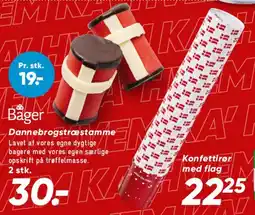 Bilka Båger og konfettirør tilbud