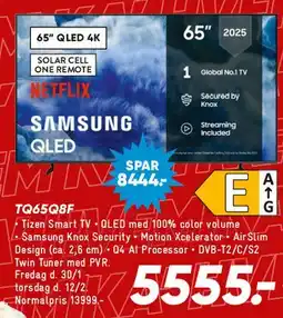 Bilka Samsung QLED 65 4K Smart TV tilbud