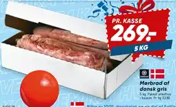 Bilka Mørbrad af dansk gris (kasse) tilbud