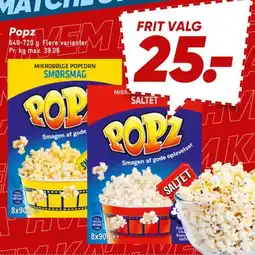 Bilka POPZ mikrobølgepopcorn tilbud