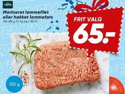 Bilka Marineret lammefilet / hakket lammefars tilbud