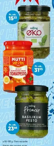 Bilka Pesto og tomatpesto tilbud