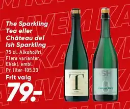 Bilka The Sparkling Tea eller Chateau del Isle Sparkling tilbud