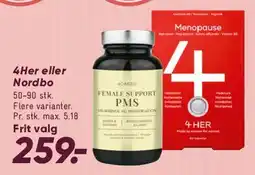 Bilka Kosttilskud (4Her / Nordbo) tilbud