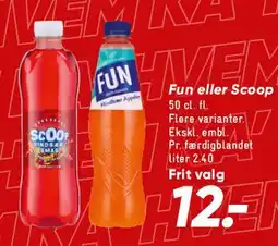 Bilka Fun / Scoop 50 cl tilbud