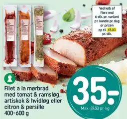 REMA 1000 Filet a la mørbrad tilbud