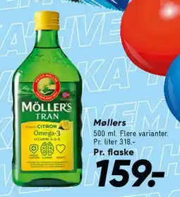 Bilka Möllers Tran (olie) tilbud