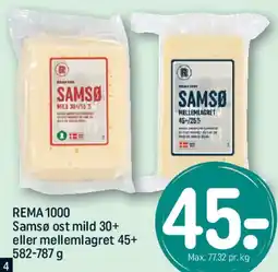 REMA 1000 REMA1000 Samsø ost tilbud