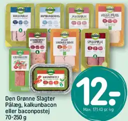 REMA 1000 Den Grønne Slagter Pålæg tilbud