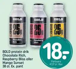 REMA 1000 BOLD protein drik tilbud