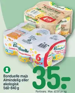 REMA 1000 Bonduelle majs tilbud