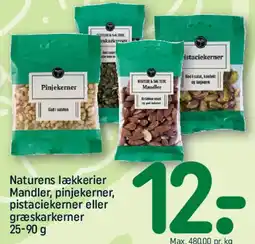 REMA 1000 Naturens lækkerier - nødder og kerner tilbud