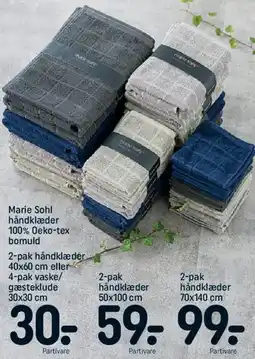 REMA 1000 Marie Sohl håndklæder (100% Oeko-tex bomuld) tilbud