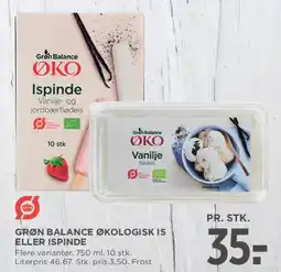 MENY Grøn Balance Økologisk Is / Ispinde tilbud