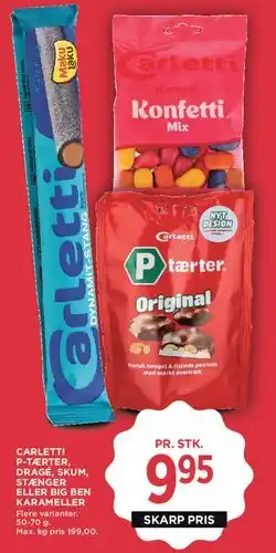 MENY Carletti tilbud