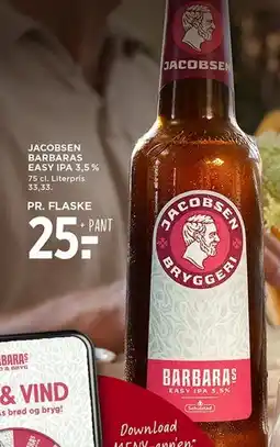 MENY Jacobsen Barbaras Easy IPA tilbud