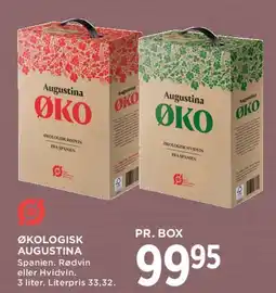 MENY Økologisk Augustina (box) tilbud