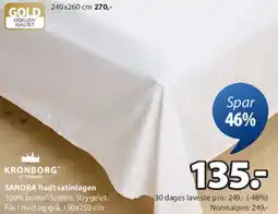 JYSK Sandra fladt lagen tilbud