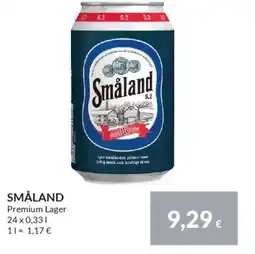 Nielsen's Discount SMÅLAND Premium lager tilbud