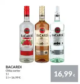 Nielsen's Discount Bacardi tilbud