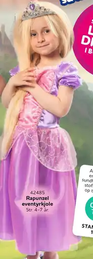Buddy Leg Rapunzel eventyrkjole tilbud